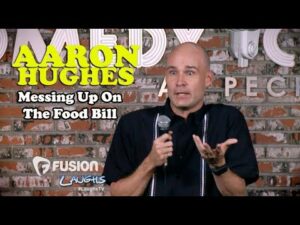 Messing Up On The Food Bill  | Aaron Hughes | Stand-Up Comedy