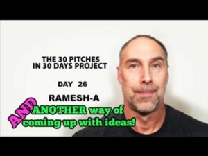 30 Pitches in 30 Days - Day 26 - Ramesh-A (2020)